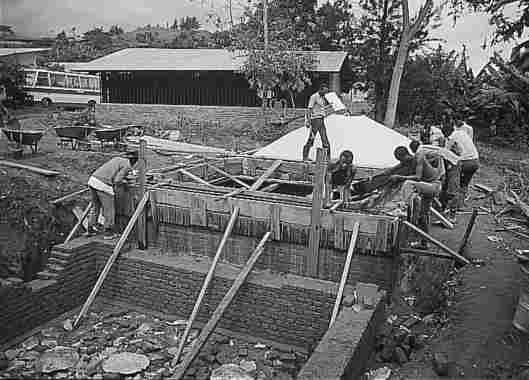 construction of soldid waste batch plants in Rwanda